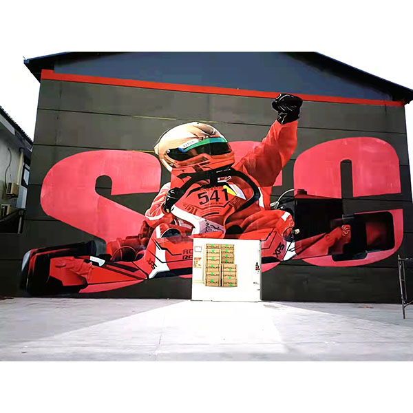 砺速卡丁车文化墙